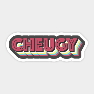 Cheugy Sticker